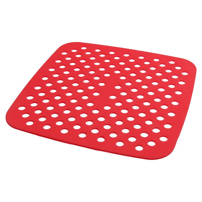 Forro_para_Airfryer_Hauskraft_em_Silicone_Quadrado_19_cm_Vermelho_1045322
