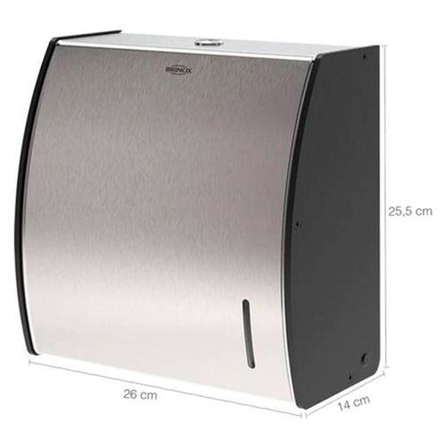 Toalheiro Interfolhado Decorline Brinox em Aço Inox