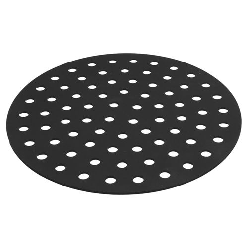 Forro para Airfryer Hauskraft em Silicone Redondo 20 cm Preto