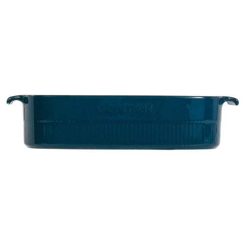 Travessa Refratária Retangular Germer 28x17,5 cm Verdigris