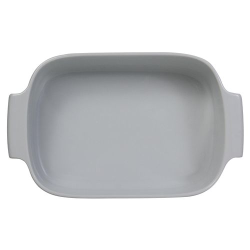Travessa Refratária Retangular Germer 28x17,5 cm Branca