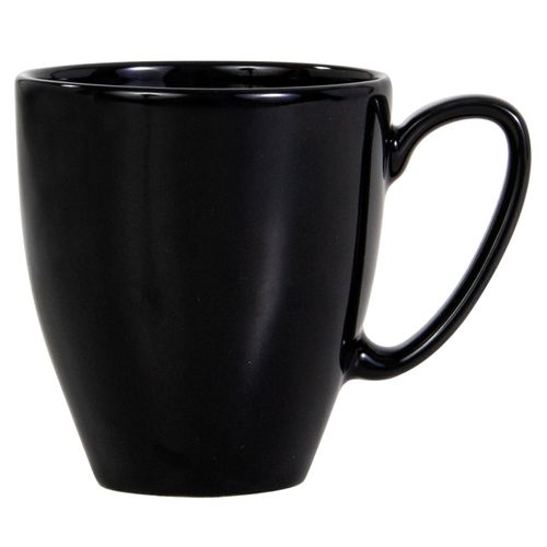 Caneca Oval Germer 310 ml Preta