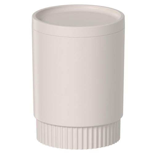 Porta Algodão e Cotonete OU Dórica Bege
