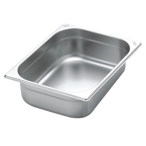 Cuba Gastronômica 1/2 Tramontina Profundidade 100 mm em Aço Inox 6,4 Litros sem Alça