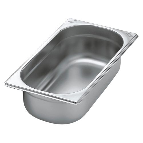 Cuba Gastronômica 1/3 Tramontina Profundidade 65 mm em Aço Inox 9,5 Litros sem Alça