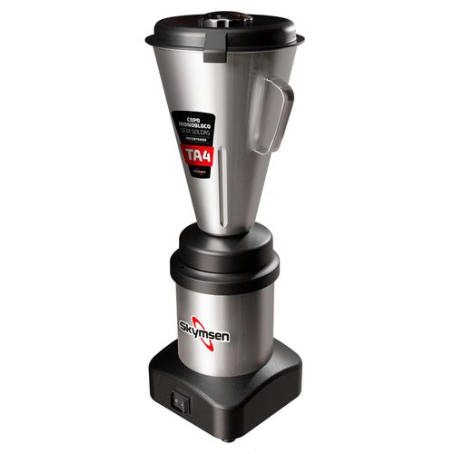 Liquidificador Alta Rotação 4 Litros Skymsen em Aço Inox 127v