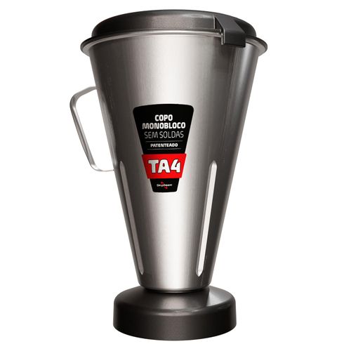 Liquidificador Alta Rotação 4 Litros Skymsen em Aço Inox 127v