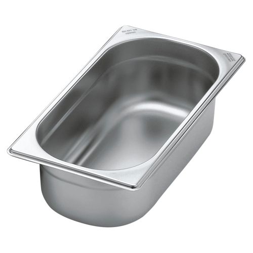 Cuba Gastronômica 1/3 Tramontina Profundidade 65 mm em Aço Inox 3,9 Litros sem Alça