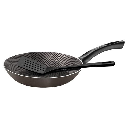 Frigideira Paris em Alumínio Tramontina 22 cm com Espátula e Revestimento Antiaderente