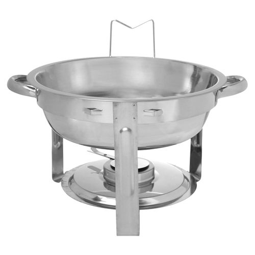 Rechaud Redondo Hauskraft 7 Litros em Aço Inox