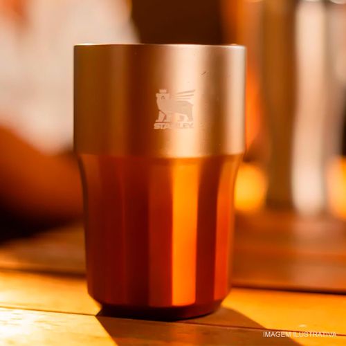Copo Térmico Beer Tumbler Happy Hour Stanley 384 ml Amber Haze