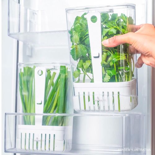 Organizador de Temperos Clear Fresh OU 2,3 Litros