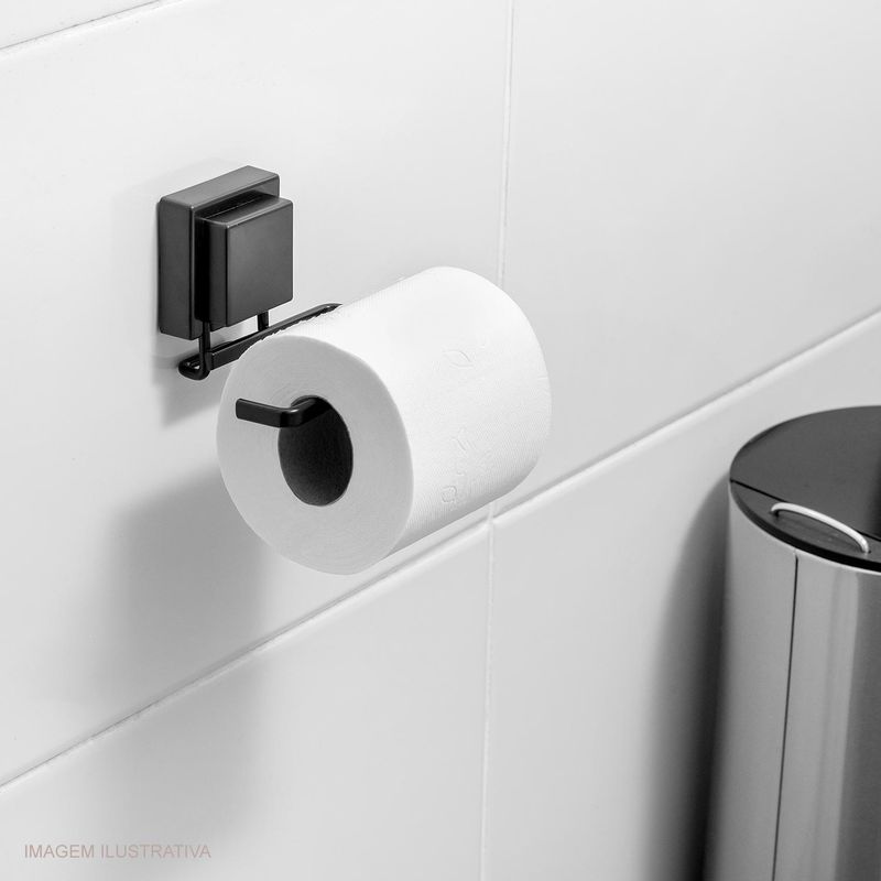 Suporte_para_Papel_Higinico_Future_com_Ventosa_Preto_Fosco_1050982
