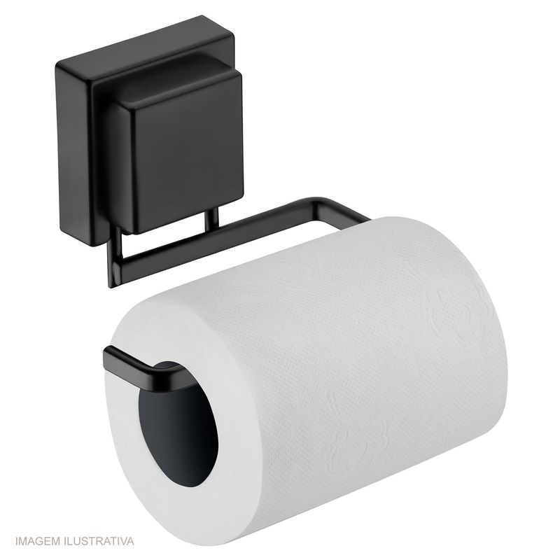 Suporte_para_Papel_Higinico_Future_com_Ventosa_Preto_Fosco_1050983