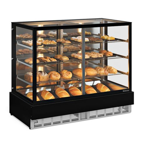 Balcão Vitrine Neutra Conveniência MGEN-150 PR Gelopar