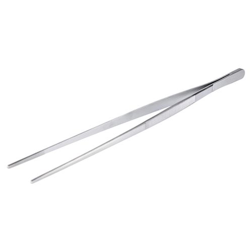 Pinça Culinária Weck 30 cm com Serrilha Reta em Aço Inox