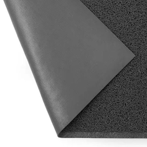 Tapete Capacho Vinil Light Kapazi 40x60 cm Cinza
