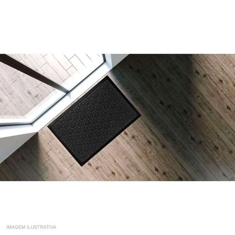 Tapete_Waterkap_Kapazi_40x75_cm_Preto_1058775