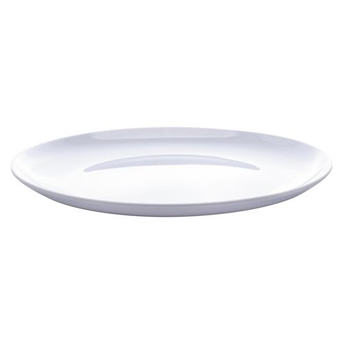 Prato Sobremesa Milão Lyor 18 cm Branco