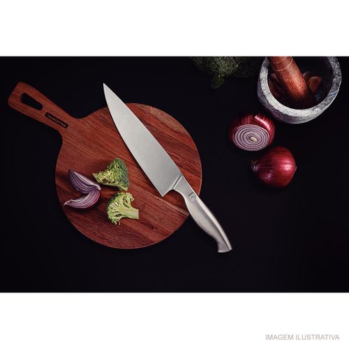 Faca Chef Sublime 8 Tramontina em Aço Inox