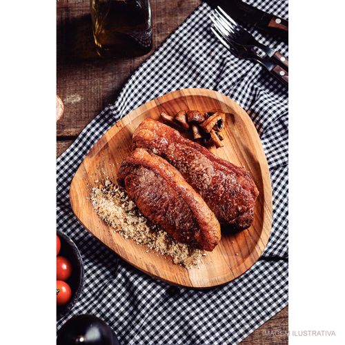 Bandeja para Churrasco Teca Tramontina 25x25 cm