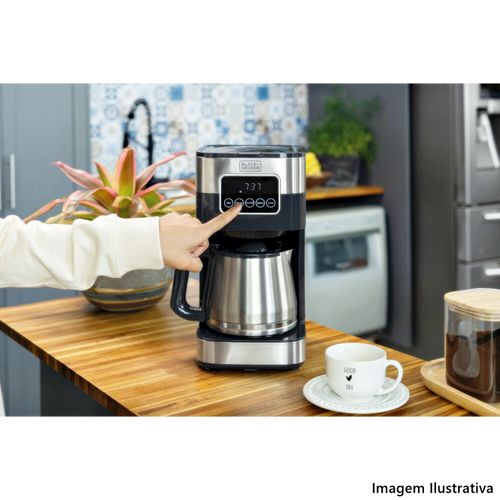 Cafeteira Elétrica Programável Gourmand Gris Black Decker 127v