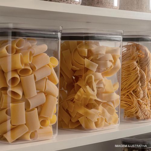 Pote Hermético Block OU 3500 ml Quadrado
