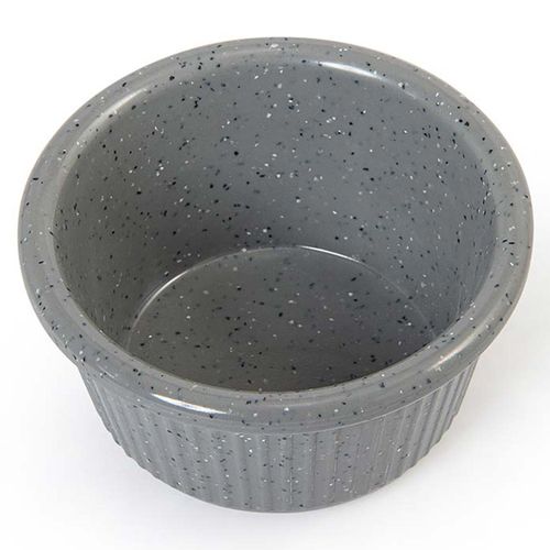 Tigela Ramekin Gourmet Mix Melamina 60 ml Cinza Stone