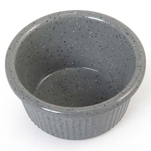 Tigela Ramekin Gourmet Mix Melamina 90 ml Cinza Stone