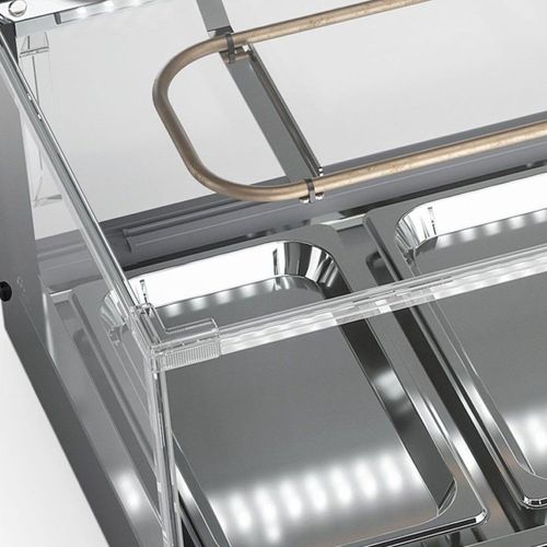 Vitrine Refrigerada de Bancada GVRS-100 PR Gelopar 127v
