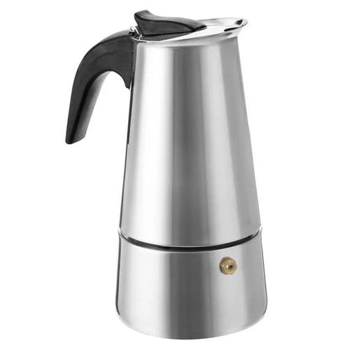 Cafeteira Italiana Mimo Style em Açox Inox 300 ml