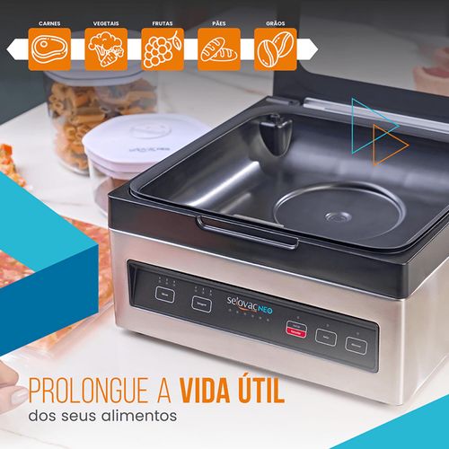 Seladora de Câmara a Vácuo LNS25 Selovac NEO 220v