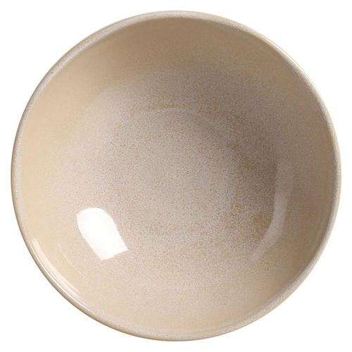 Tigela Orgânica Stoneware Latte Porto Brasil 25x8 cm