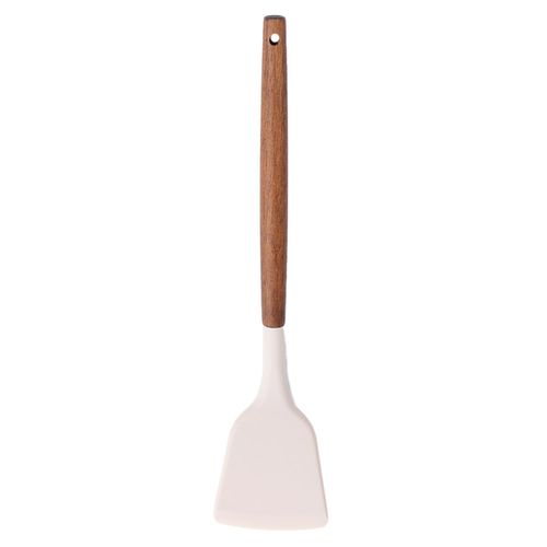 Espátula Reta Creme Paramount Com Cabo de Madeira 34 cm