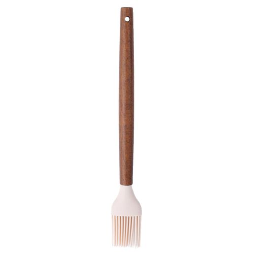 Pincel Paramount Creme com Cabo de Madeira 29 cm