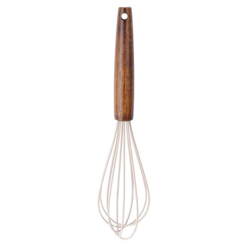 Batedor Fouet Creme Paramount com Cabo Madeira 26 cm
