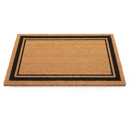 Tapete de Entrada Fibra de Coco Kapazi 50x75 cm Moldura