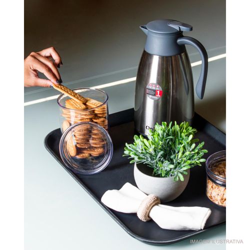 Bandeja Antiderrapante Paramount 56x40 cm com Alça