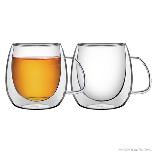Conjunto de Xícaras para Café Tramontina 200 ml com 2 Peças