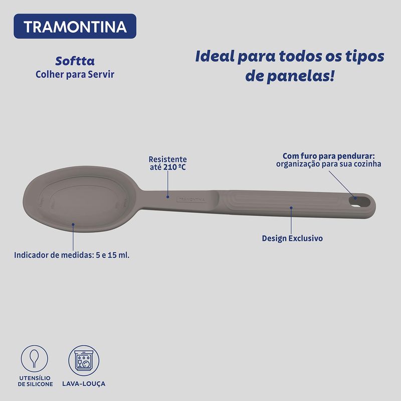 Colher_para_Servir_Tramontina_Softta_em_Silicone_Cinza_1071373
