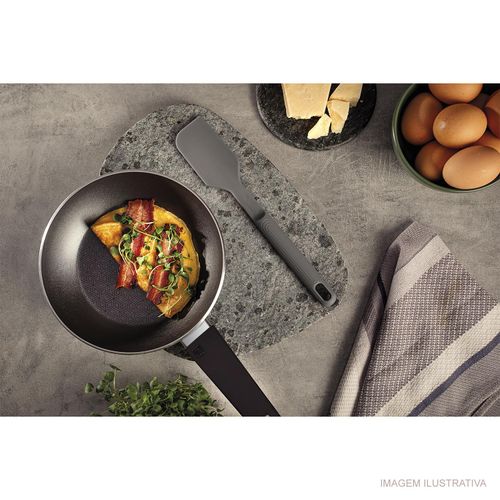 Espátula Tramontina Softta de Silicone Cinza