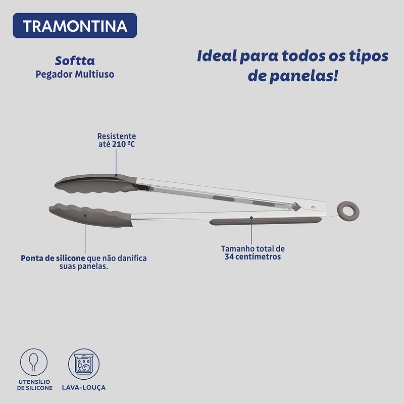 Pegador_Multiuso_Tramontina_Softta_Cinza_de_Silicone_399_cm_1071433