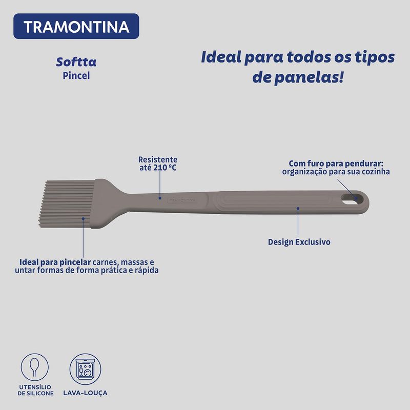 Pincel_Tramontina_Softta_de_Silicone_Cinza_1071443
