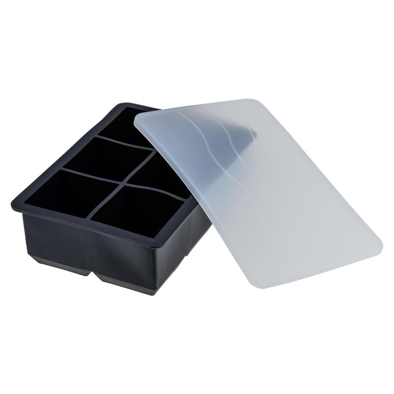 Forma_de_Gelo_06_Cubos_51mm_em_Silicone_Preto_com_Tampa_Weck_1069601