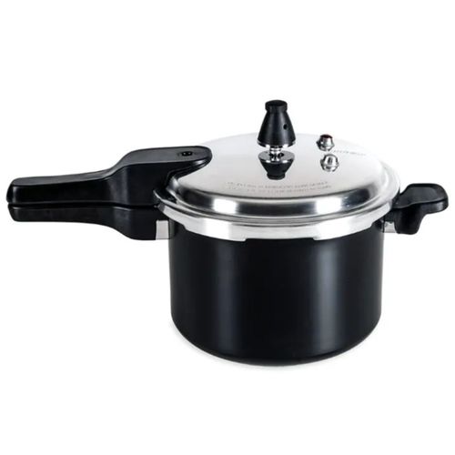 Panela de Pressão Antiaderente Ceramic Life Premium Brinox 4,2 Litros com Indução Preta