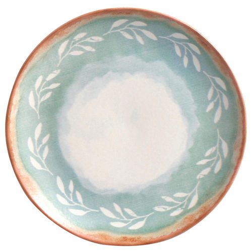 Prato Sobremesa Stoneware Mediterraneo Porto Brasil 19,4 cm