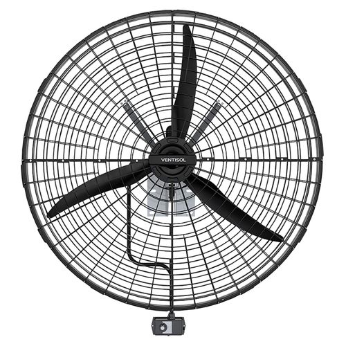 Ventilador de Parede Ventisol 1,00 m Preto 220v