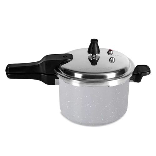 Panela de Pressão Antiaderente Ceramic Life Premium Brinox 4,2 Litros com Indução Cinza