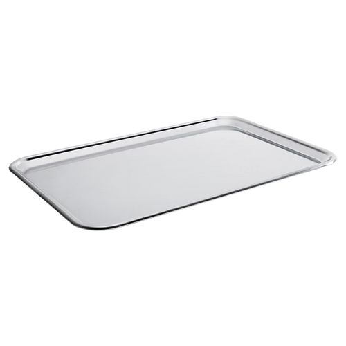Bandeja Arienzo Retangular Brinox em Aço Inox 48x32 cm