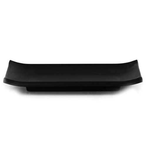 Prato Sushi e Sashimi Gourmet Mix Preto 22x9 cm